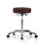 Tabouret pivotant réglable en hauteur à 360 degrés PERCH Chrome | Hauteur du banc moyen: 20,5 à 28 po-201164975-243881252