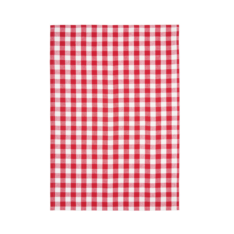 Ashford Red Cotton Kitchen Towel, Red