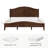 Adrian Adjustable Height Solid Wood Platform Bed-121583376