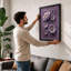 Lavender Botanica Botanical - Framed Print-1074250958-1074250952