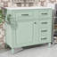 Meuble-lavabo de 36 pouces avec comptoir en céramique, 4 tiroirs et 1 porte à fermeture en douceur-1794879868-1794879871
