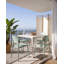 Stackable Outdoor Patio Dining Side Chair-1356602989