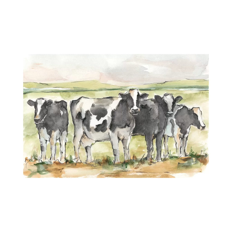 Field Days I by Ethan Harper - Wrapped Canvas Painting, 45.72cm H x 66.04cm W x 1.9cm D