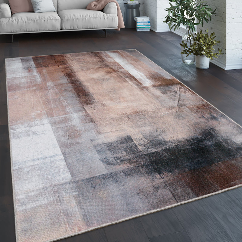 Barlo Abstract Area Rug, Round 120cm