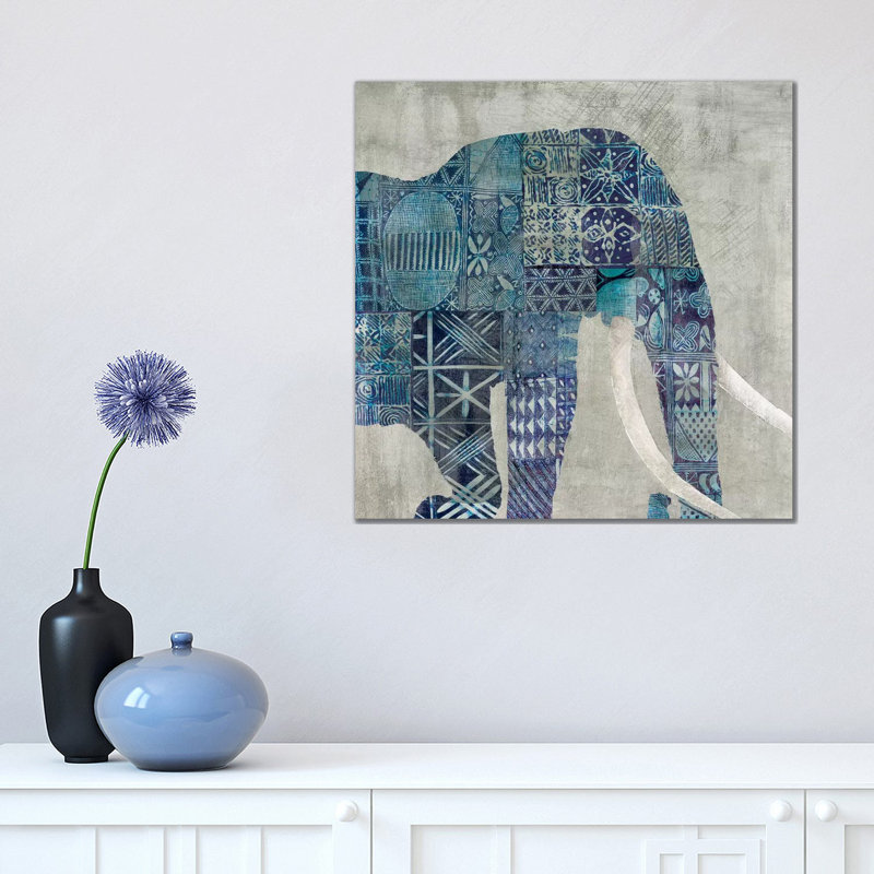 Botswana Patterns by Carol Robinson - Print on Canvas, Wrapped Canvas, 45.72 cm H x 45.72 cm W x 1.91 cm D