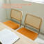 Ensemble de 2 chaises de salle à manger, chaises d'appoint en rotin-967357085
