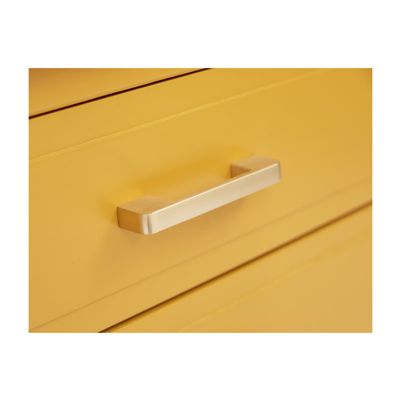 Minaxi 41.3'' Console Table, Mustard