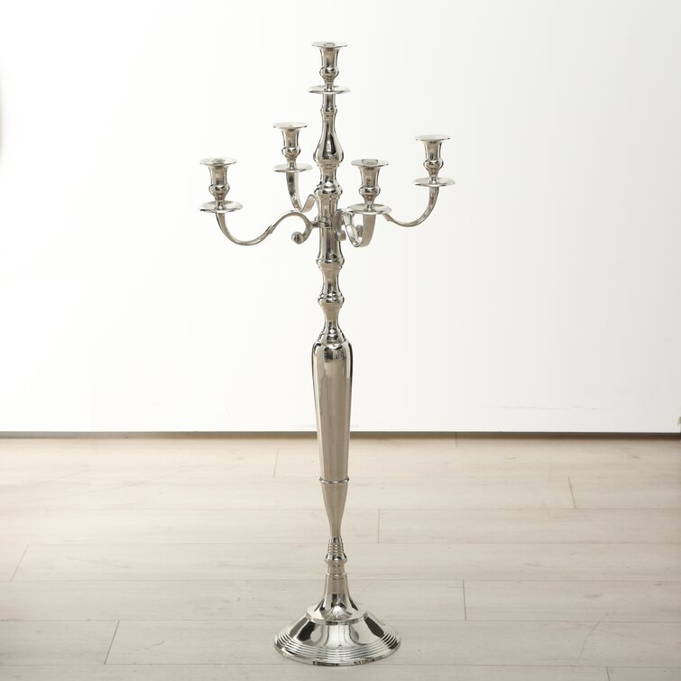 9pcs Free-Standing Floor Candle Holders Set