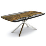 Alcantara Solid Wood Dining Table