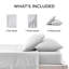 Couvre-lit en polyester et rayonne provenant de draps en bambou-110222899-110222908
