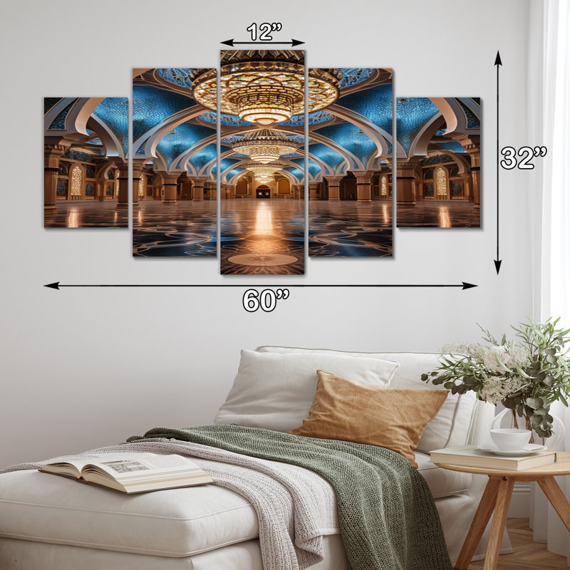 Mosquée de l'Islam Art Hadum I - Salon de décoration murale 5 pièces