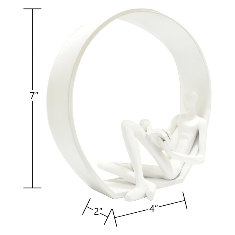 Sculpture Adam & Friends 1 pièce, Blanc