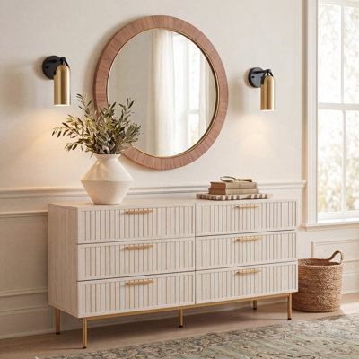 Starns 63.1'' W 6 - Drawer Dresser