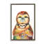 Cadre flottant Exotic Xenarthra Sloths, design par Marc Allante-825250013-825250011