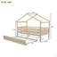 Lit en bois avec lit gigogne Watsons-995230064