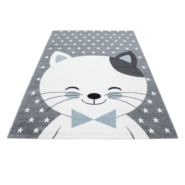 Baymore Animal Print Flatweave Area Rug
