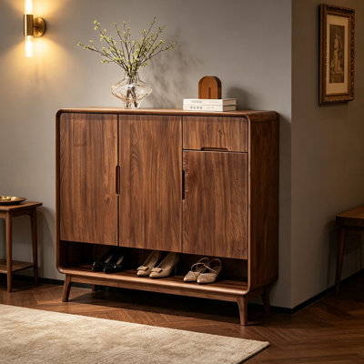 American style home shoe cabinet