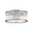 12" 2-Light Dimmable Crystal Flush Mount Lighting-1162605794