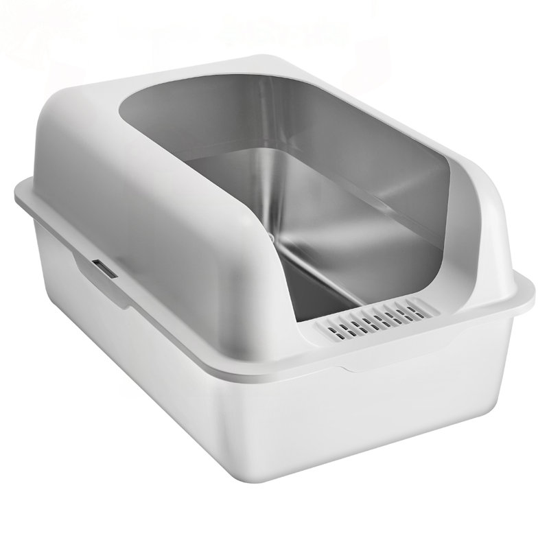 Bac à litière profond 6 po avec pied filtrant