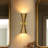 2 - Light Starry Hourglass Up And Down Cone Wall Light-265062575