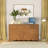 Sutton 7 Drawer Dresser, Pecan-586337516