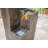 Lincoln Cascading Floor Fountain - Woodgrain