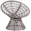 Freeburg Swivel Steel Outdoor Lounge Chair