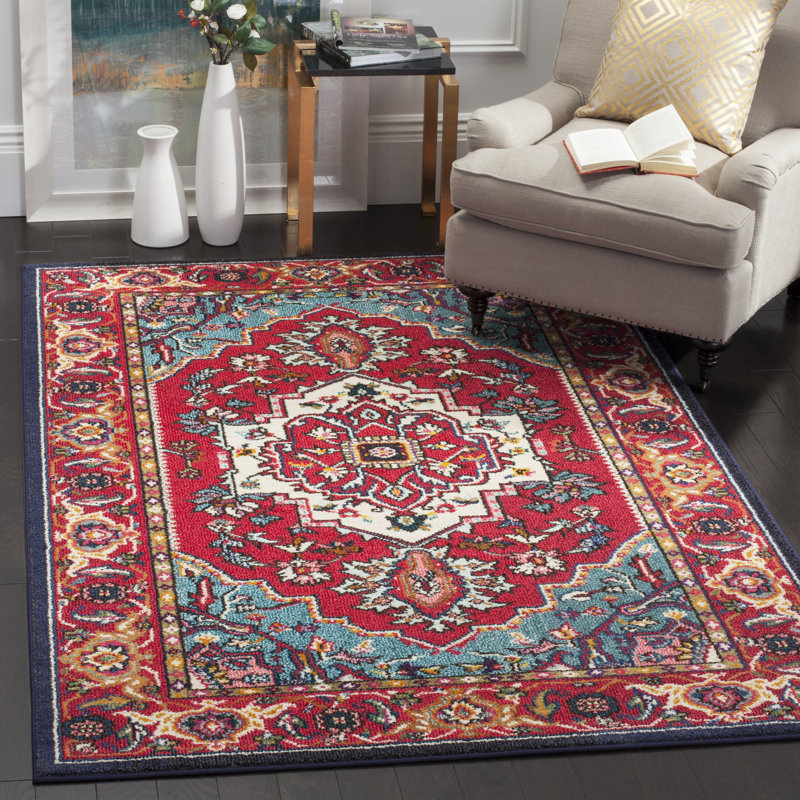 Blanken Oriental Area Rug, Rectangle 155 x 231 cm