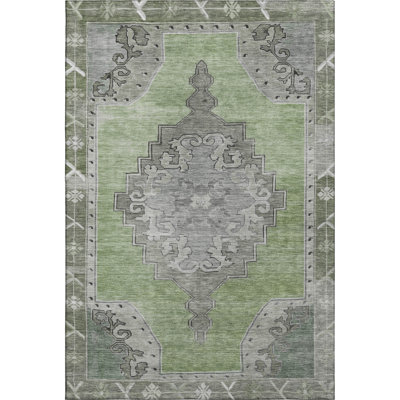 Premium Machine Washable Lubbers AMF1731 Global Rug