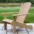 Aredale Solid Wood Adirondack Chair with Ottoman-725557328