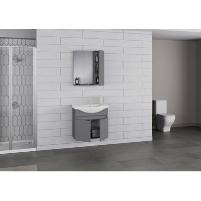 Bathroom Furniture Set (2 Pieces)