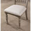 Chaises d'appoint de style transitionnel 2 pièces