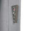 Canapé simple gris moderne et confortable avec coussin de siège doux et respirant pour la chambre à coucher, le coin ou la salle de lecture-613893708