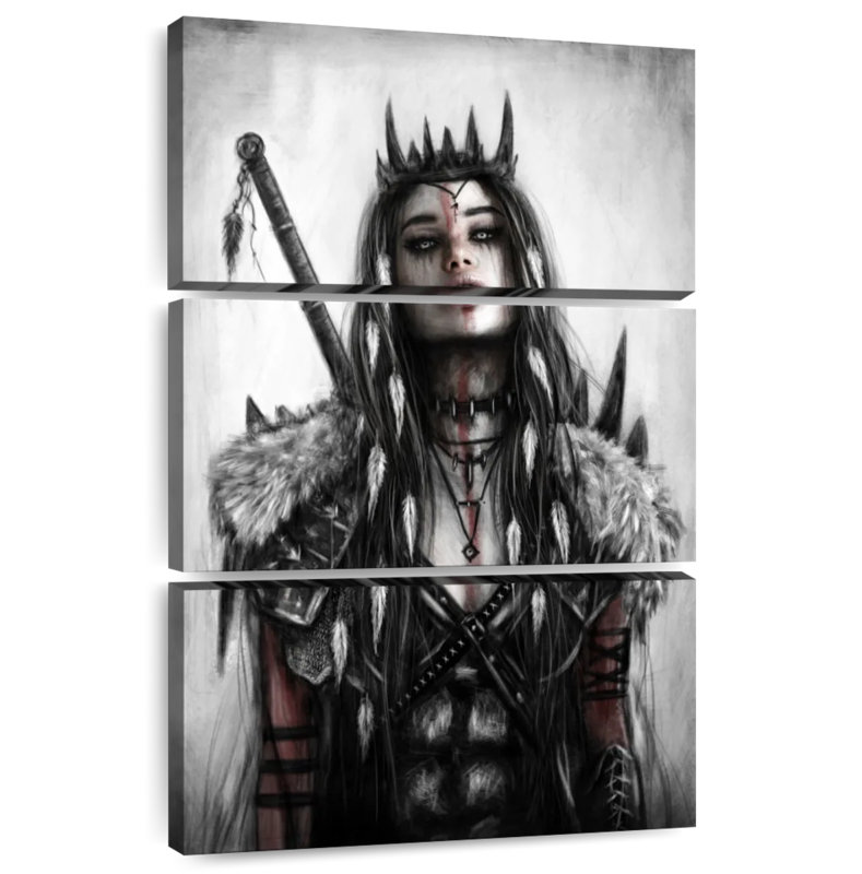 Leisha Wild, 38" H x 24" W