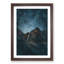 Waterfall in Yosemite California - Picture Frame Painting Print-56855190-56855192