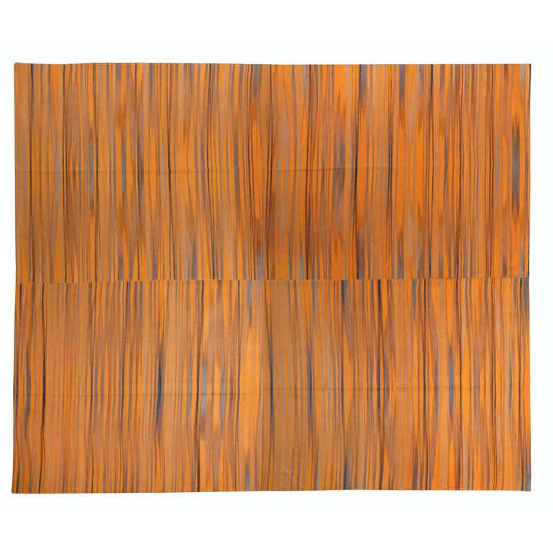 Tapis turc moderne à double face de 11,2 x 15 pi, options personnalisées disponibles