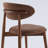 Upholstered Solid Wood Dining Chair-1730815188