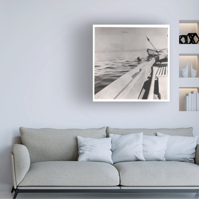 French Photographer Henri De Toulouse-Lautrec Swimming Canvas Art