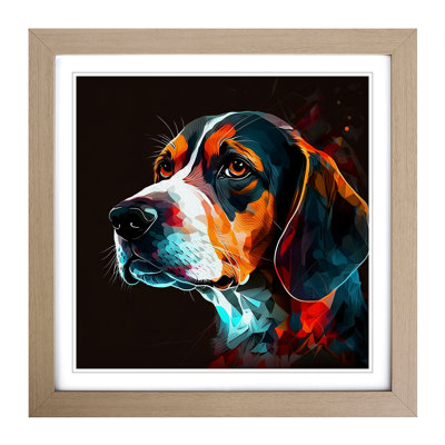 Beagle - Framed Print