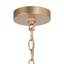 1-Light Cylinder Pendant Light Glass Shade