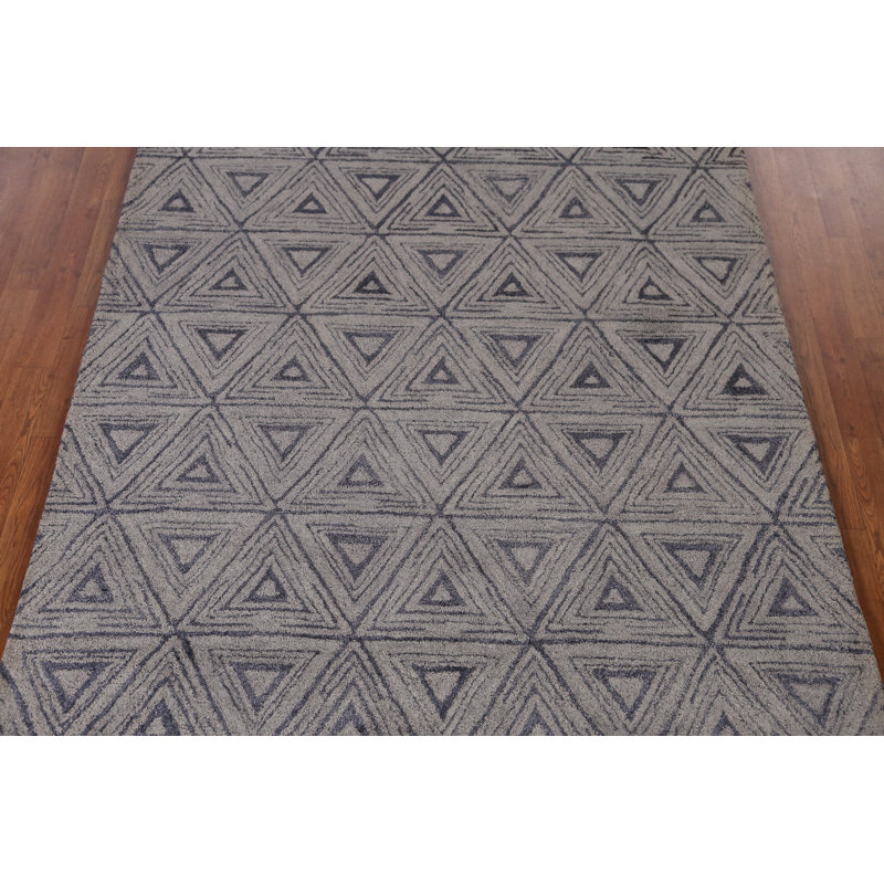 Tapis indien géométrique moderne