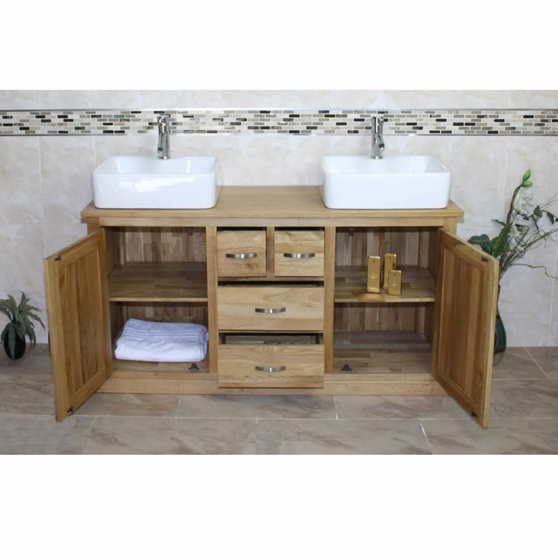 Engel 1430mm Single Bathroom Vanity with Vessel Ceramic Basin
