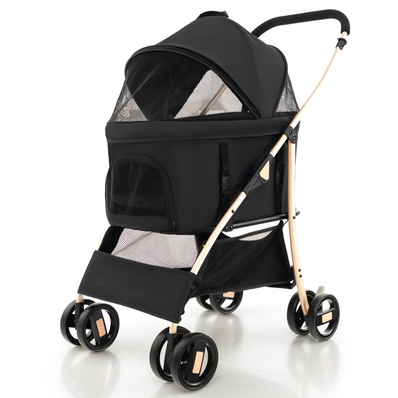 Artemas Vehicle Travel Carrier, Black/Gold