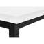 Bureau d'ordinateur, bureau personnel, debout, réglable, L 48 po, travail, ordinateur portable, stratifié blanc, métal noir, contemporain, moderne-1942507166