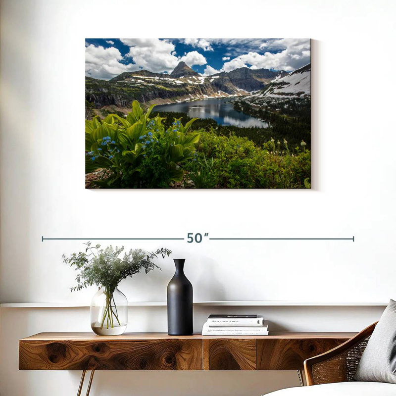 Lac Alvord Glacier National Park, H 24 po x l 36 po