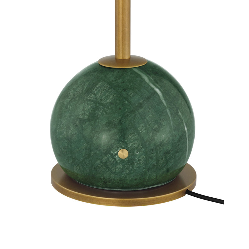 Journey Green & Brass Cordless Table Lamp