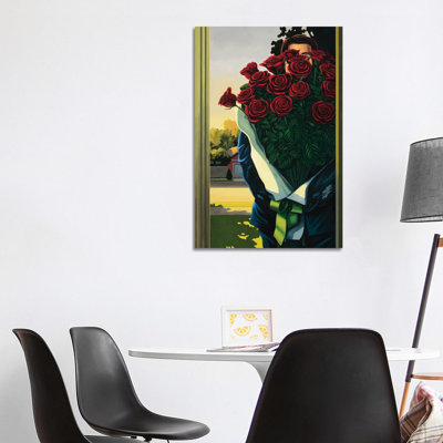 Anonymous Delivery by Ross Jones - Wrapped Canvas Painting