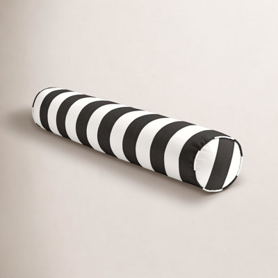 Striped Sunbrella® Outdoor Reversible Throw Pillow
