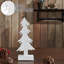 Figurine de Noël en bois blanc-52424979