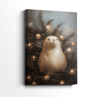 Art des Fêtes de Noël - Toile tendue avec châssis - série 2-CCGLXVII